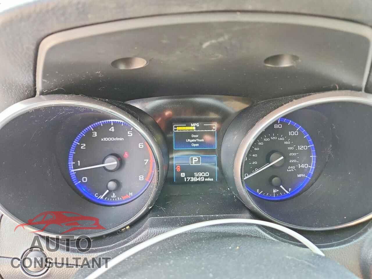 SUBARU OUTBACK 2015 - 4S4BSBLC9F3221104