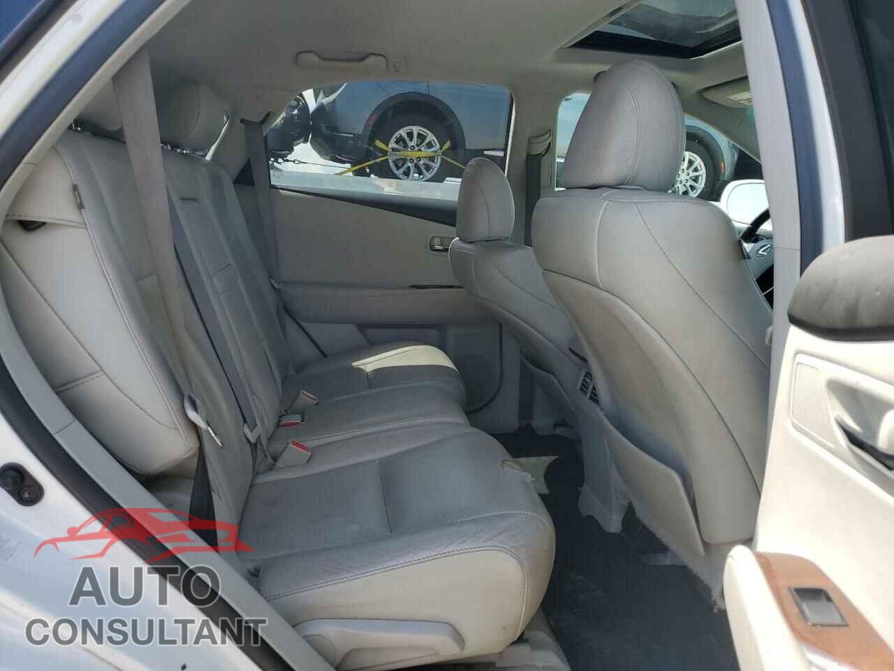 LEXUS RX350 2011 - 2T2BK1BAXBC117006