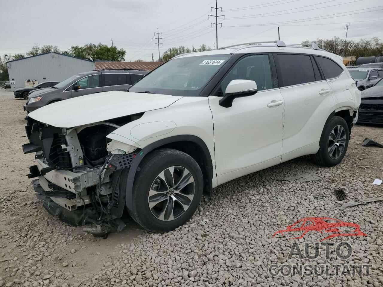 TOYOTA HIGHLANDER 2020 - 5TDGZRBH7LS505403