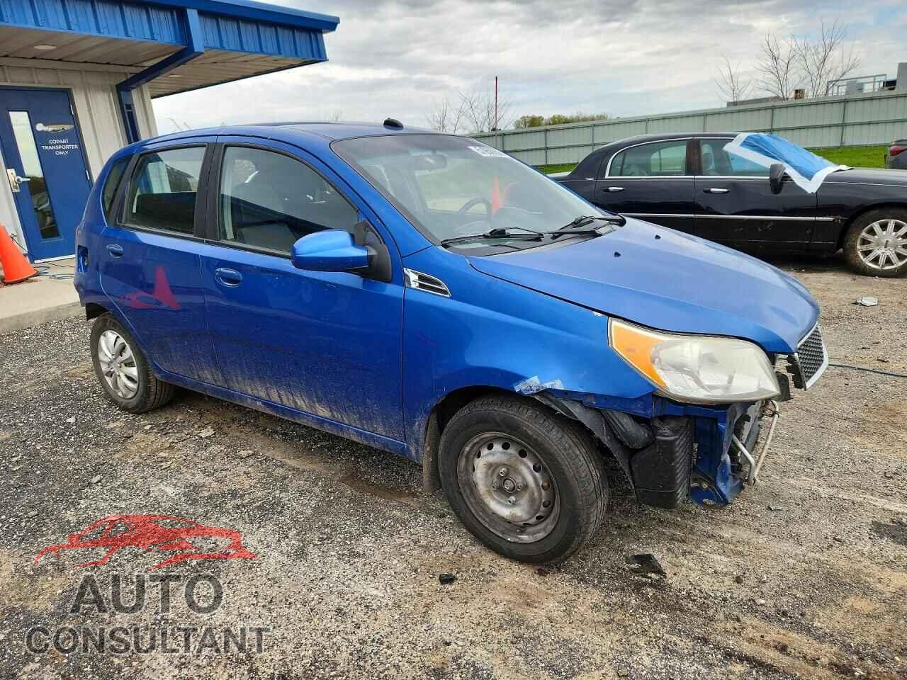 CHEVROLET AVEO 2010 - KL1TD6DE2AB056562