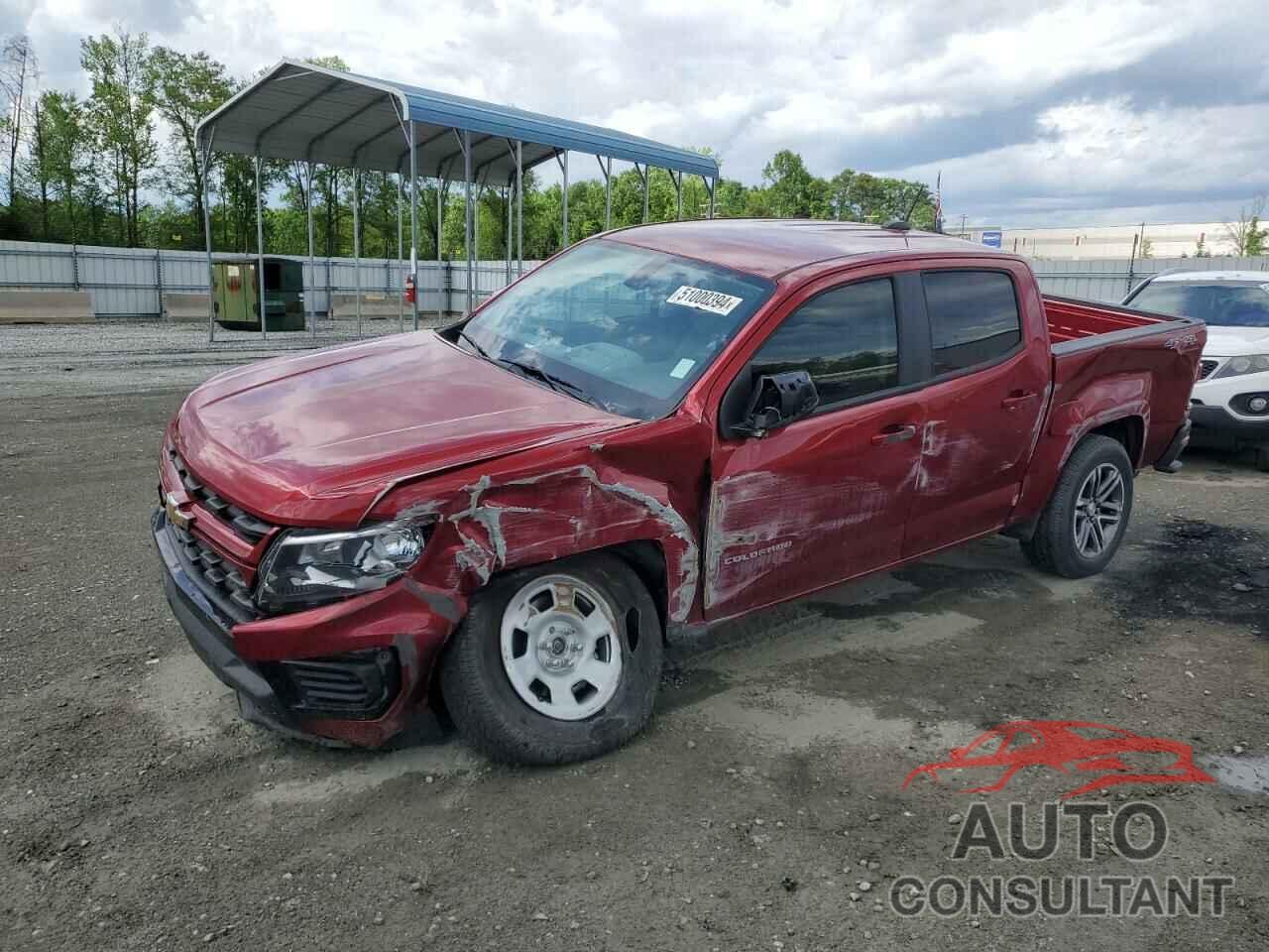 CHEVROLET COLORADO 2021 - 1GCGTBENXM1264879