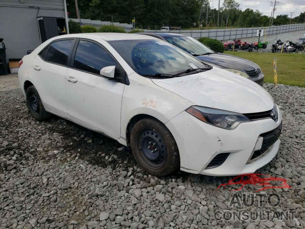 TOYOTA COROLLA 2016 - 2T1BURHE0GC527733