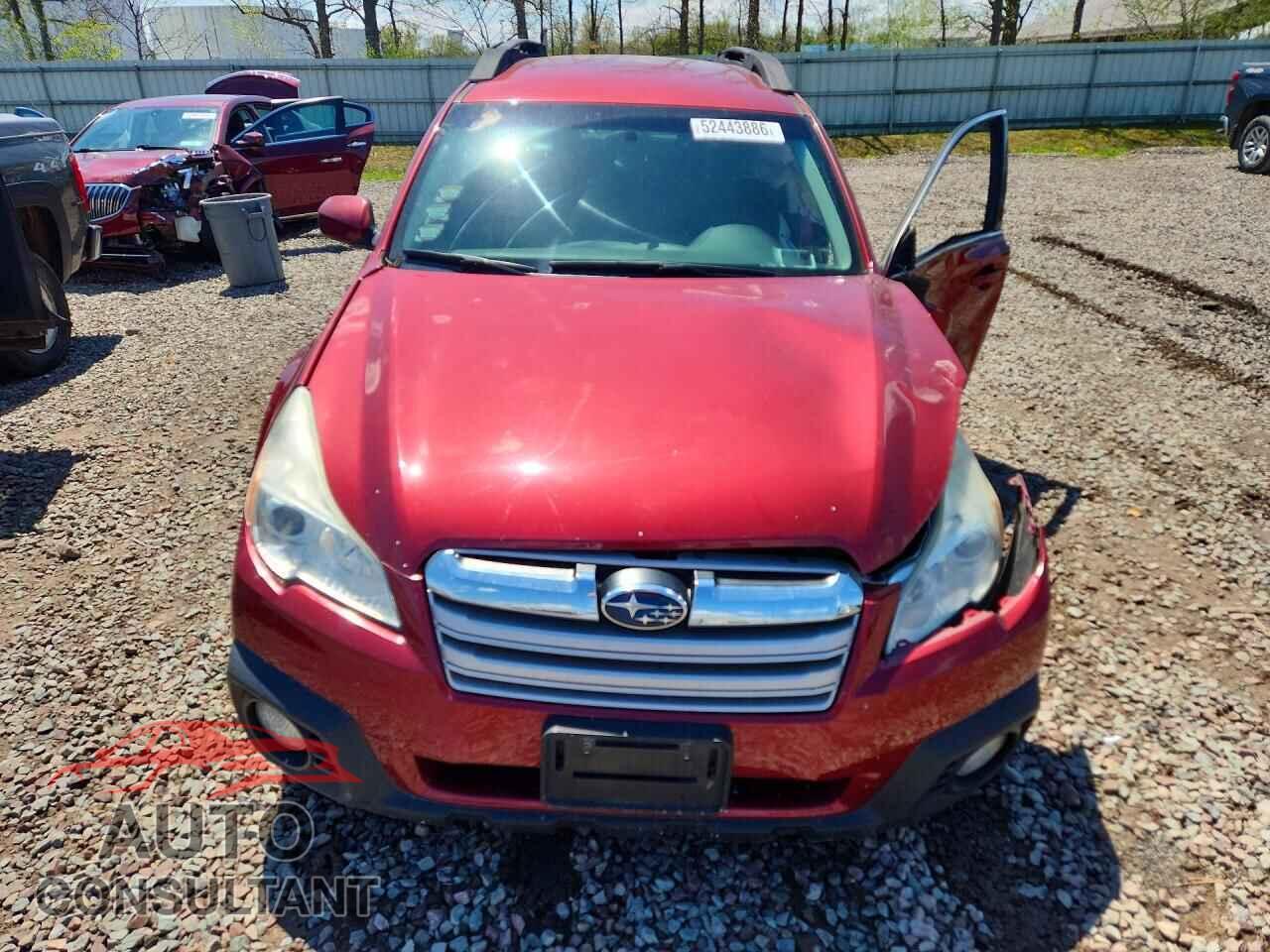 SUBARU OUTBACK 2013 - 4S4BRBCC6D3292446
