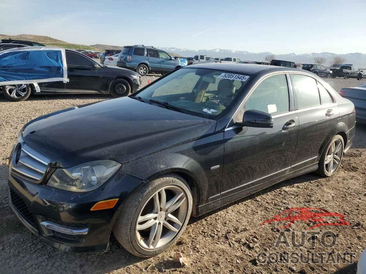 MERCEDES-BENZ C-CLASS 2012 - WDDGF4HB8CA619962