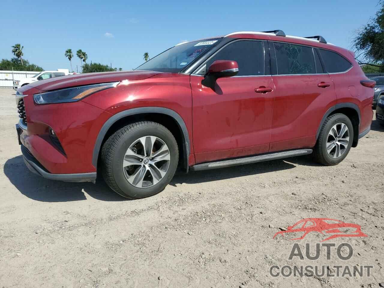 TOYOTA HIGHLANDER 2022 - 5TDGZRAH8NS540391