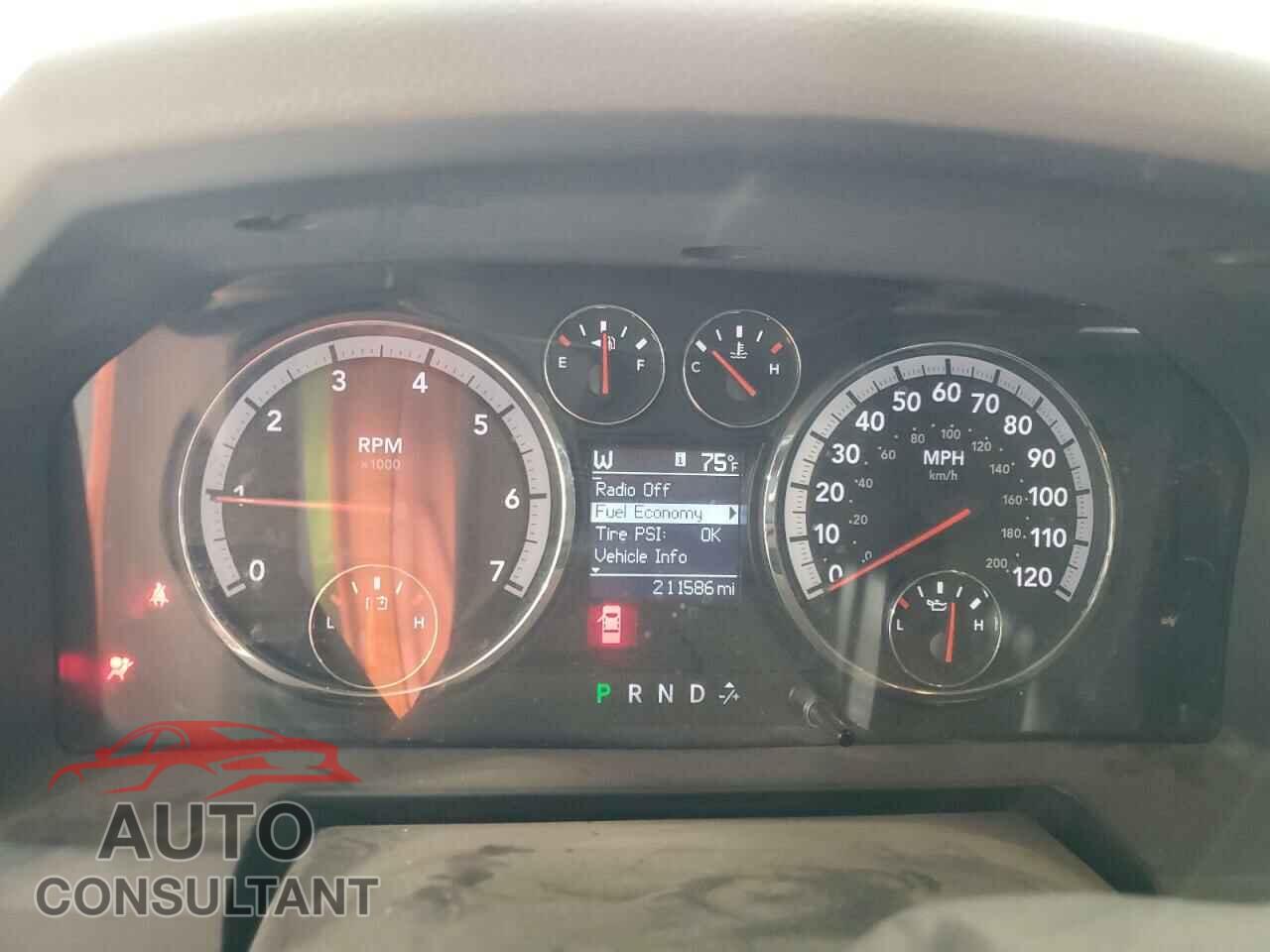 DODGE RAM 1500 2012 - 1C6RD7LT3CS247653