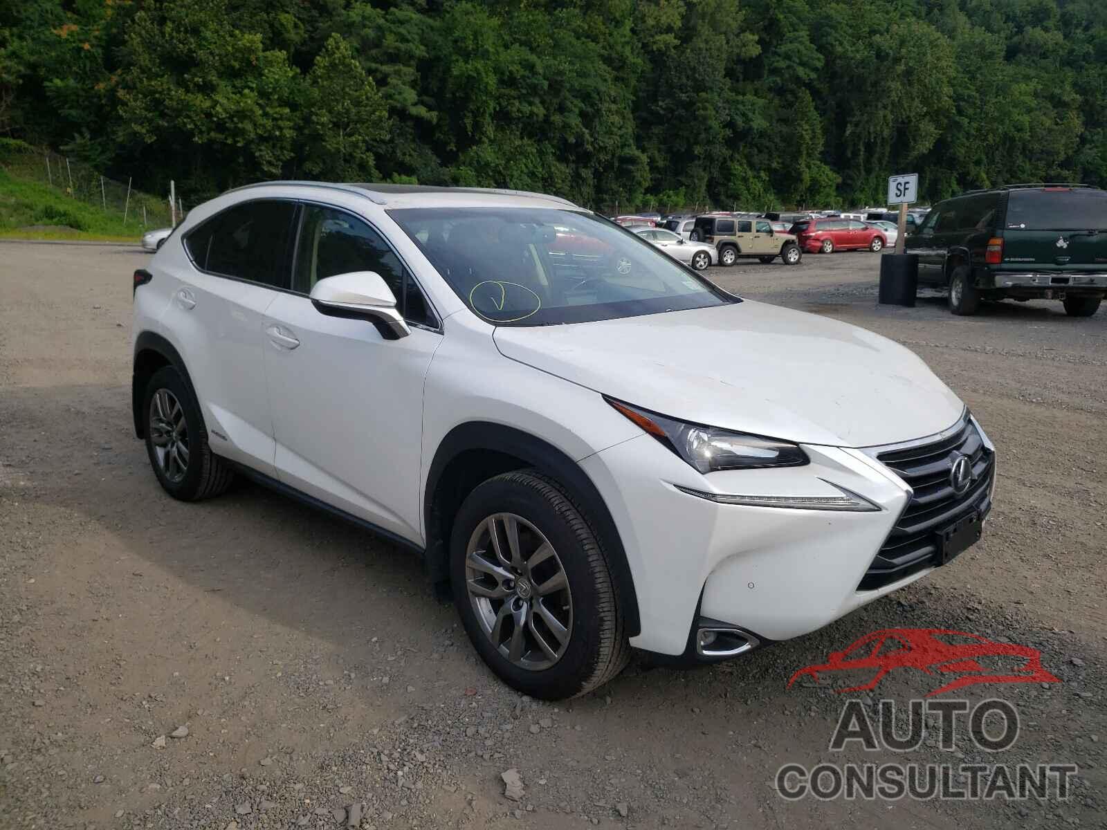 LEXUS NX 2016 - JTJBJRBZXG2044248