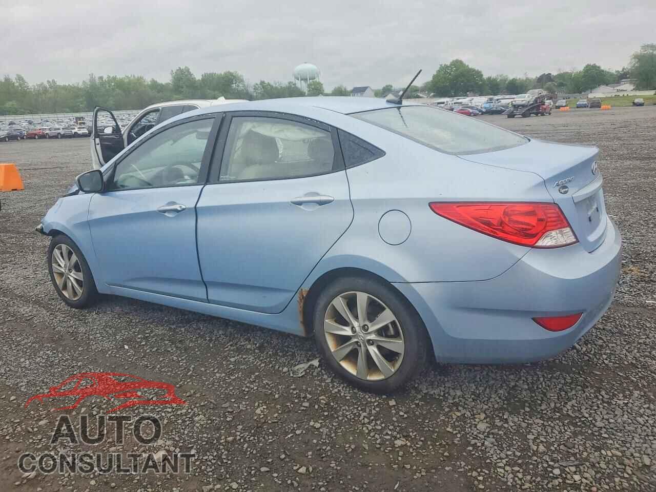 HYUNDAI ACCENT 2013 - KMHCU4AE4DU489550