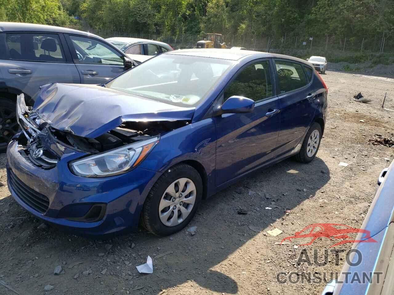 HYUNDAI ACCENT 2017 - KMHCT5AE0HU341636