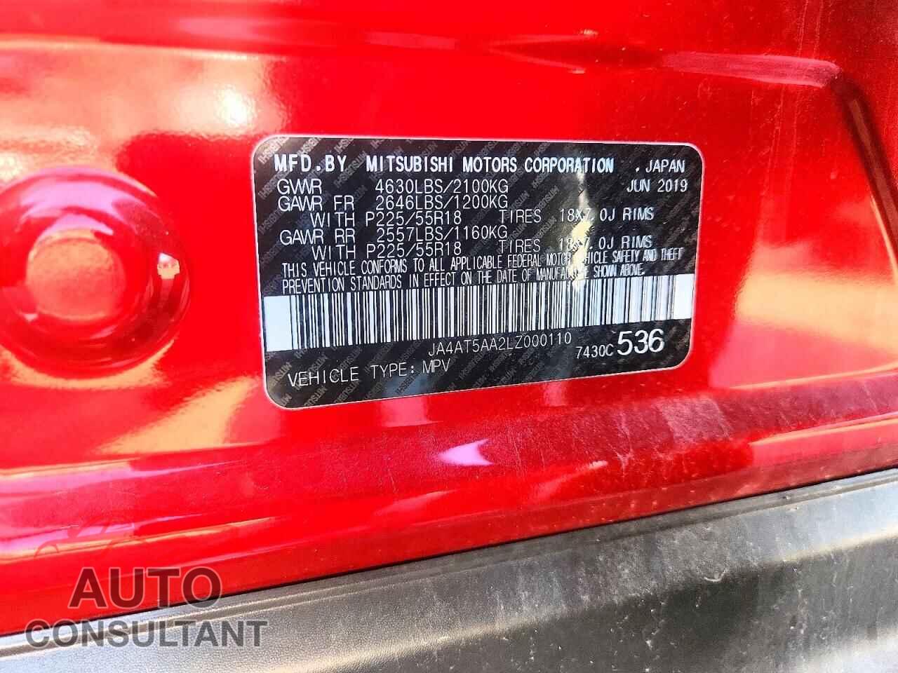 MITSUBISHI ECLIPSE 2020 - JA4AT5AA2LZ000110