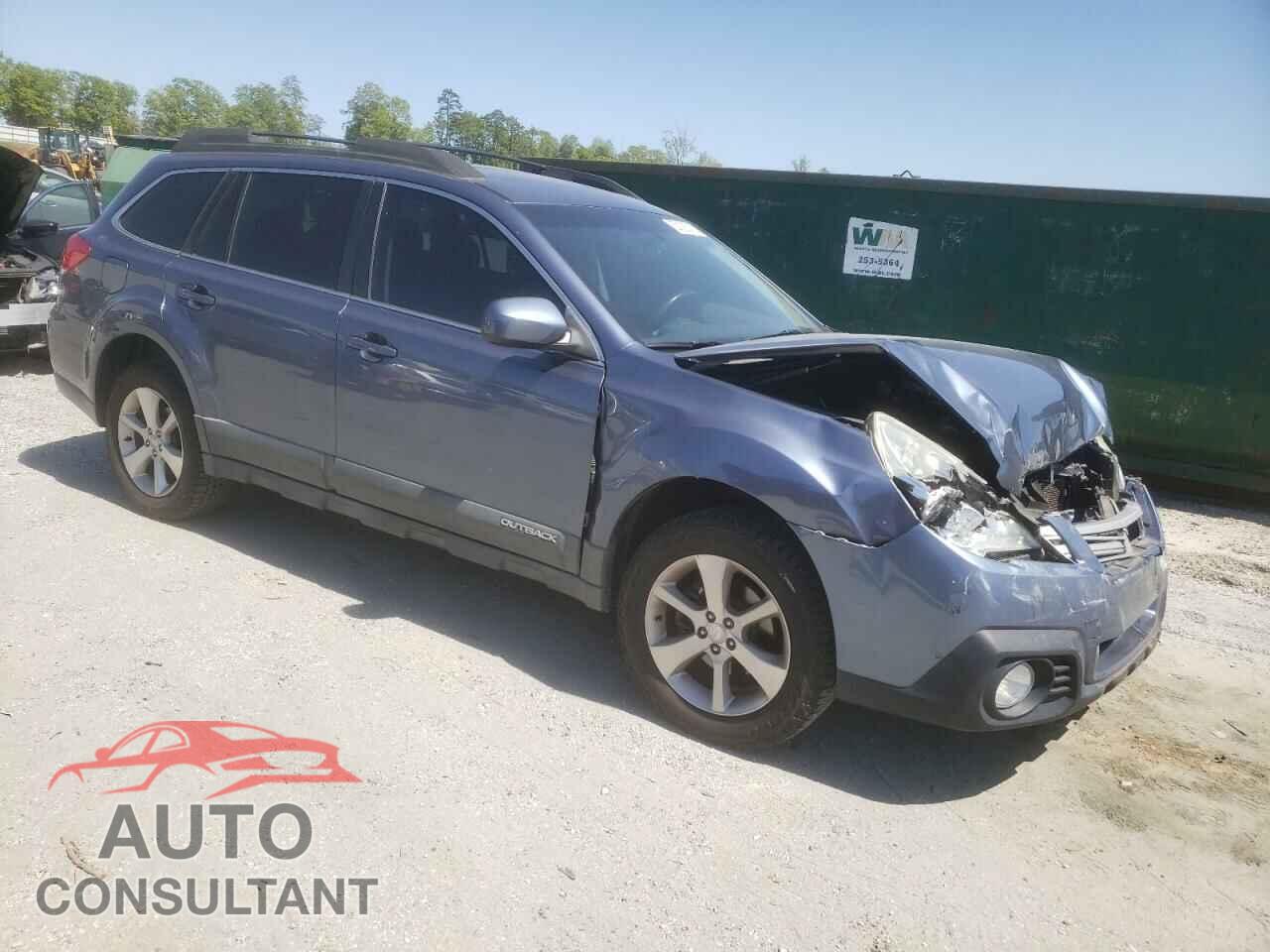 SUBARU OUTBACK 2014 - 4S4BRBLC1E3326018