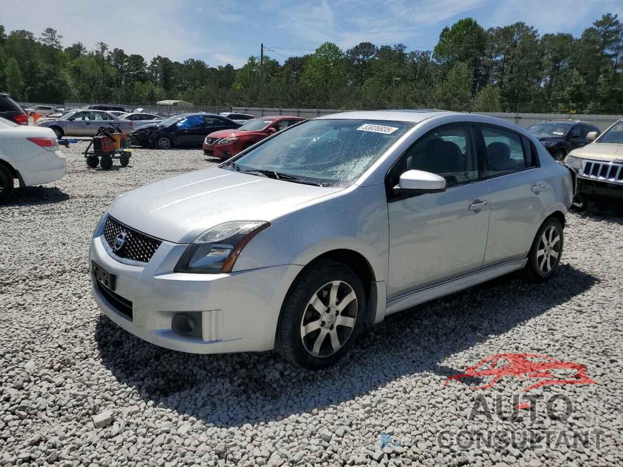 NISSAN SENTRA 2012 - 3N1AB6AP9CL700753