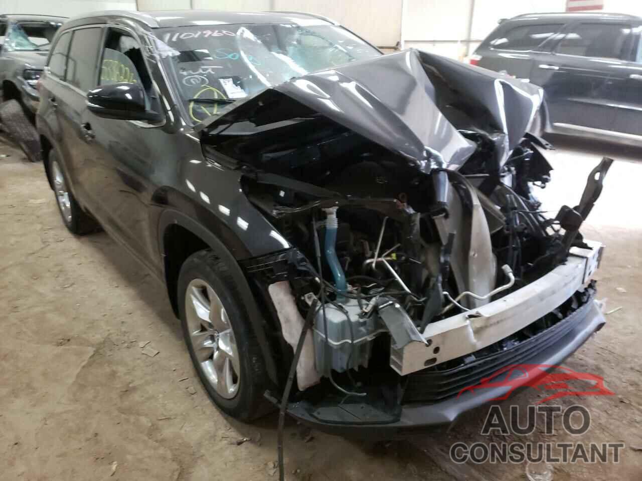 TOYOTA HIGHLANDER 2018 - 5TDDZRFH2JS897099
