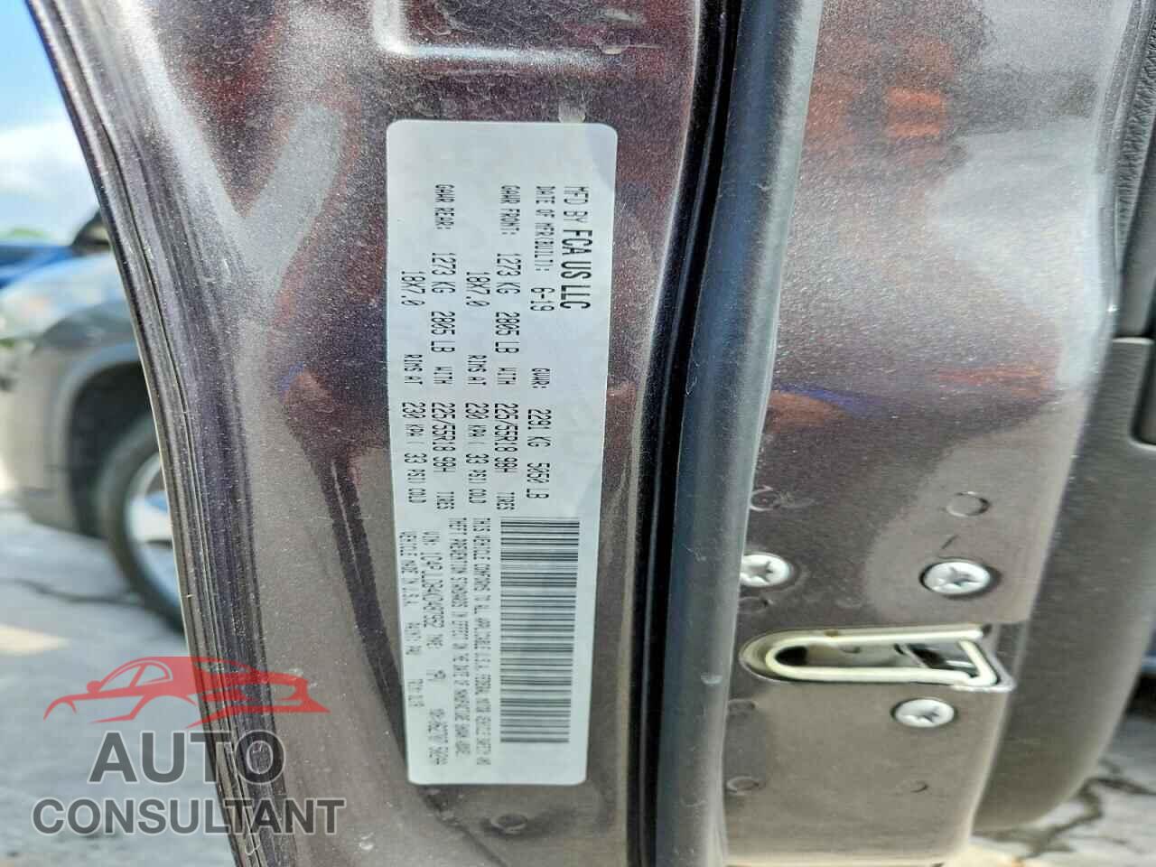 JEEP CHEROKEE 2019 - 1C4PJLDB4KD487952