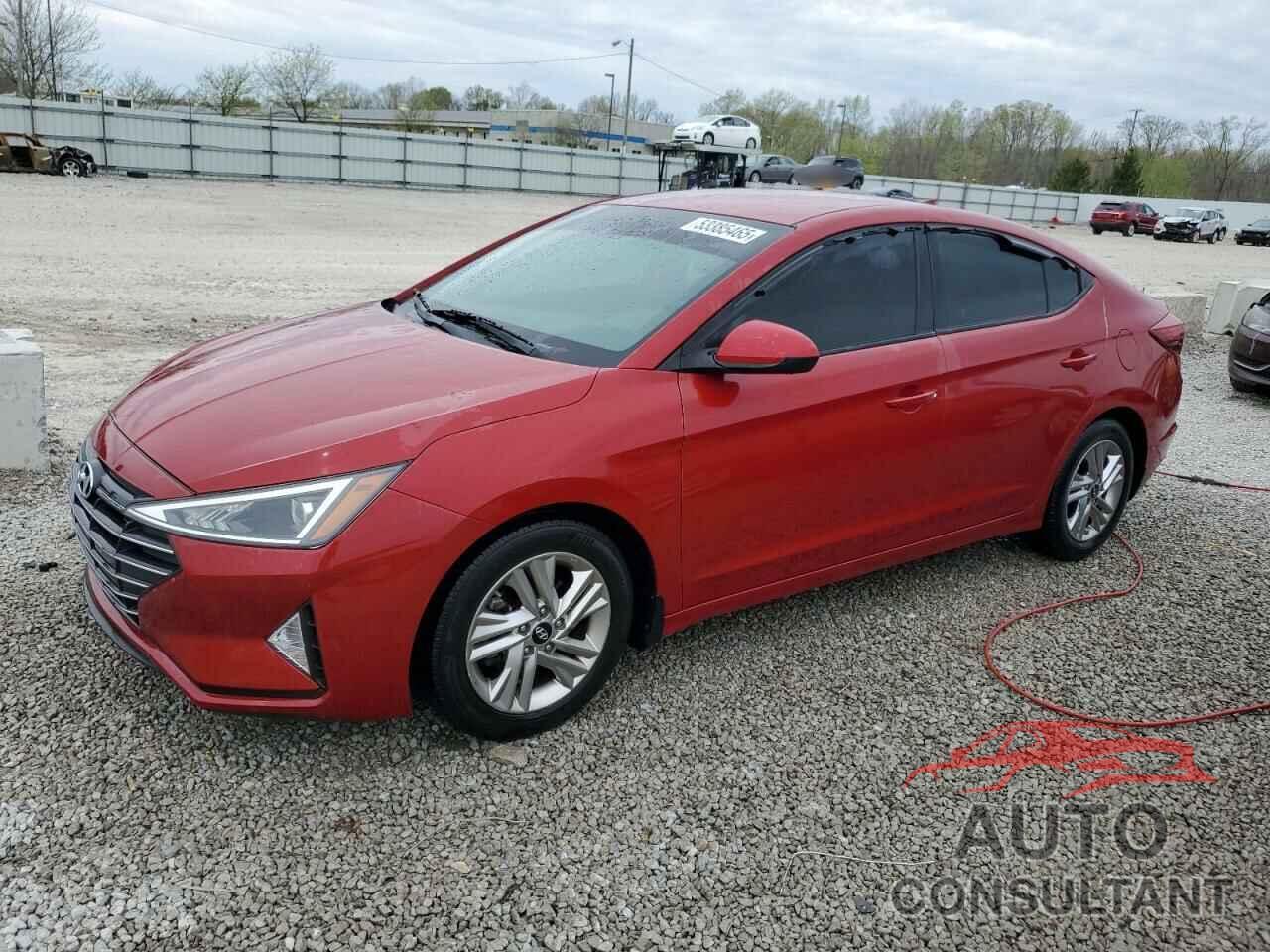 HYUNDAI ELANTRA 2019 - KMHD84LF5KU875731