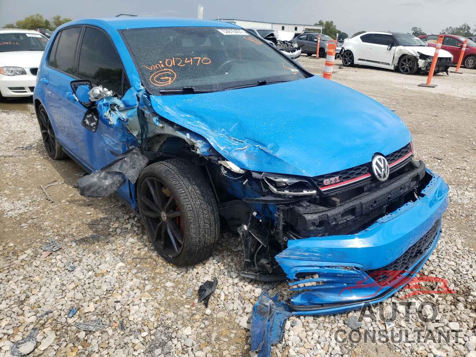 VOLKSWAGEN GTI 2019 - 3VW6T7AU6KM012470