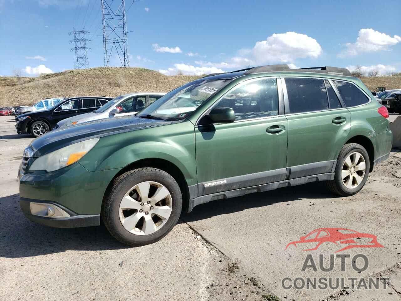 SUBARU OUTBACK 2011 - 4S4BRBCC7B3322261