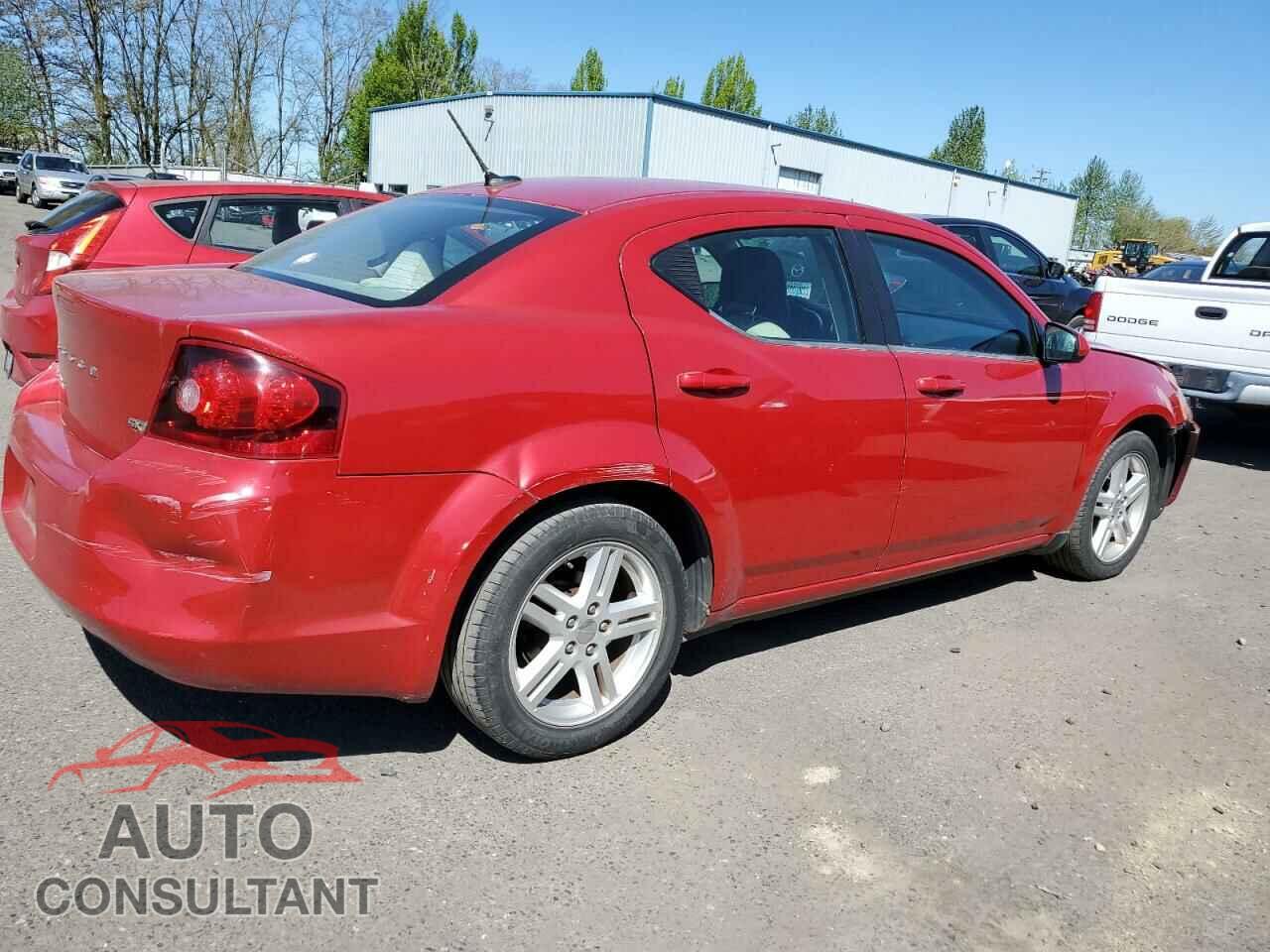 DODGE AVENGER 2012 - 1C3CDZCB2CN314313