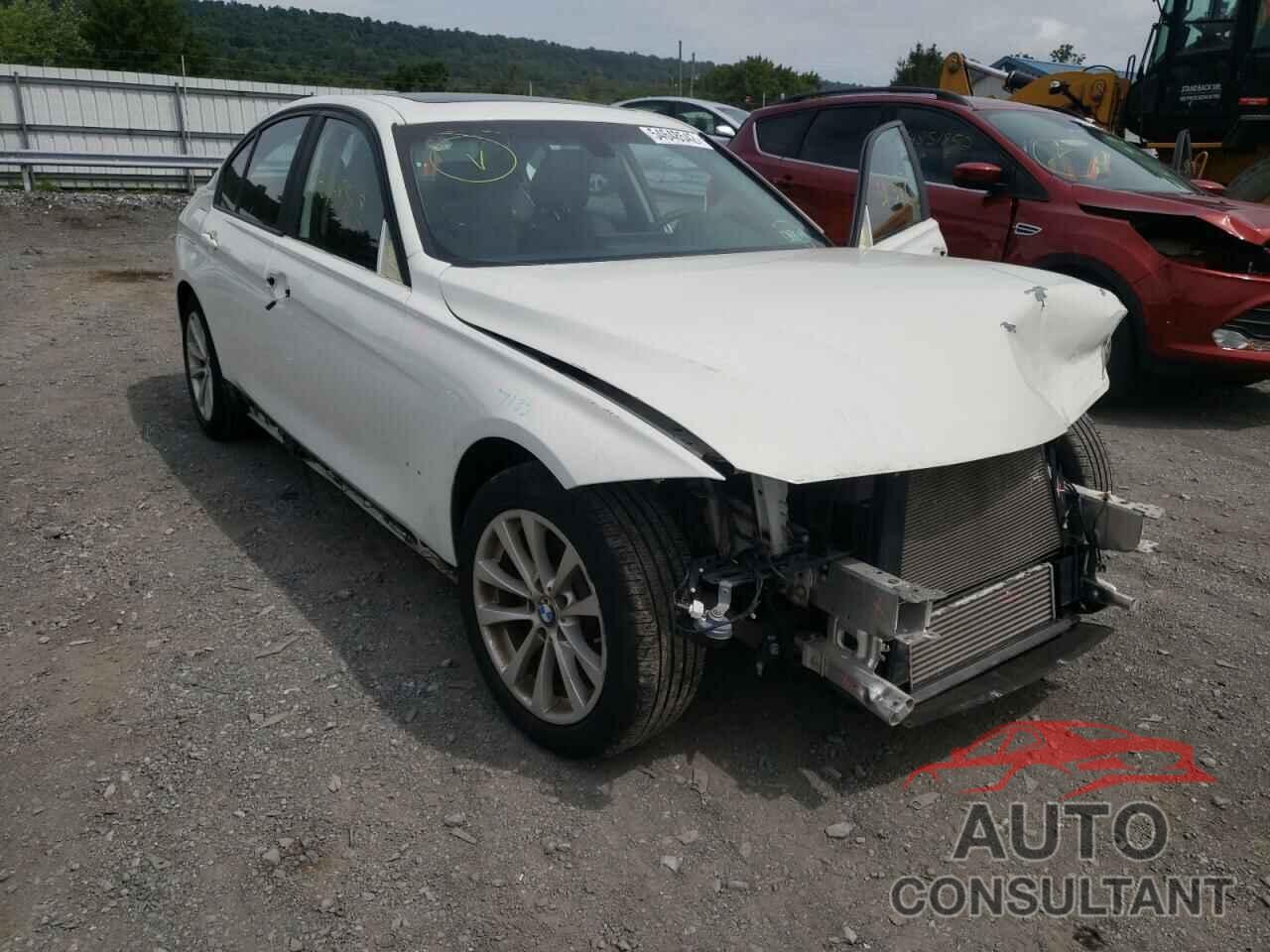 BMW 3 SERIES 2017 - WBA8A3C3XHK692918