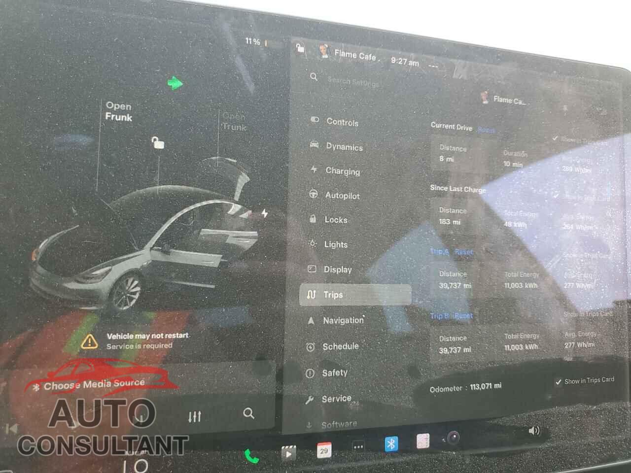 TESLA MODEL 3 2019 - 5YJ3E1EBXKF389362