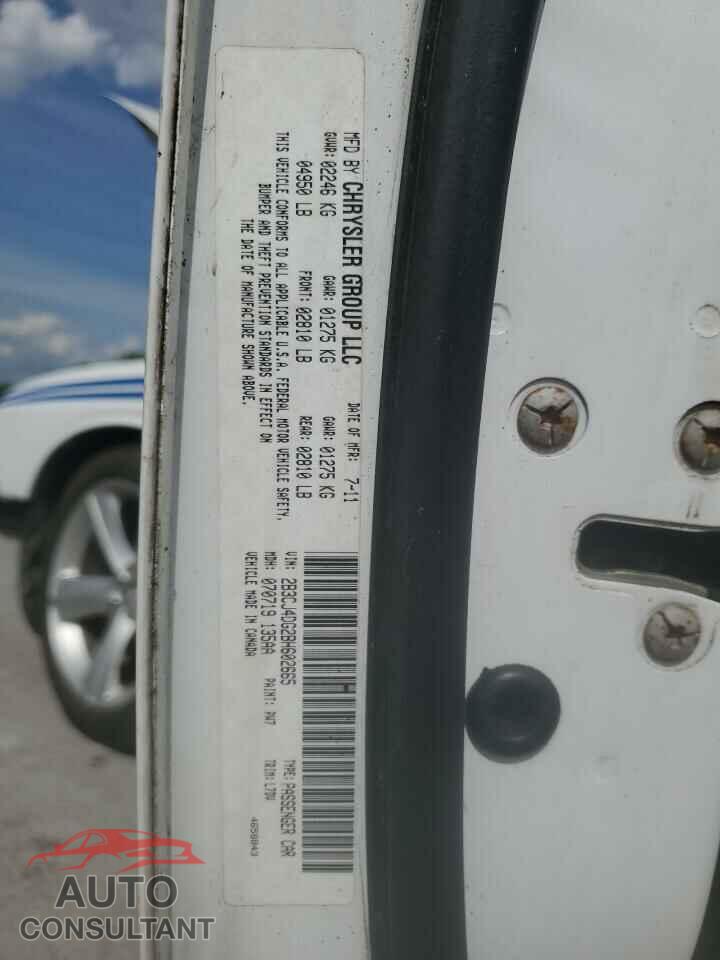 DODGE CHALLENGER 2011 - 2B3CJ4DG2BH602665