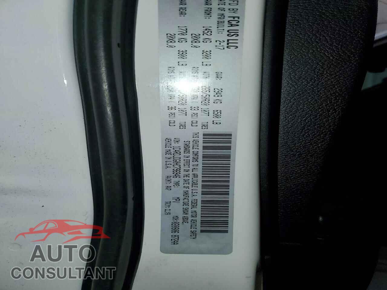 DODGE DURANGO 2017 - 1C4RDJDG0HC796946