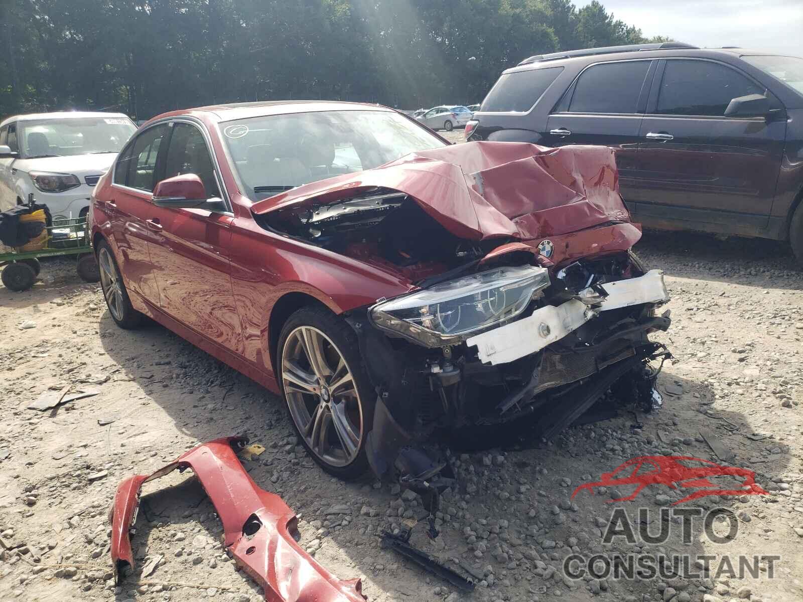 BMW 3 SERIES 2018 - WBA8B3G5XJNV01284
