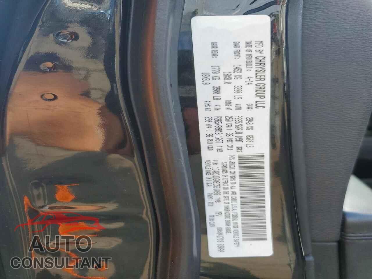 DODGE DURANGO 2014 - 1C4RDJDG0EC531066