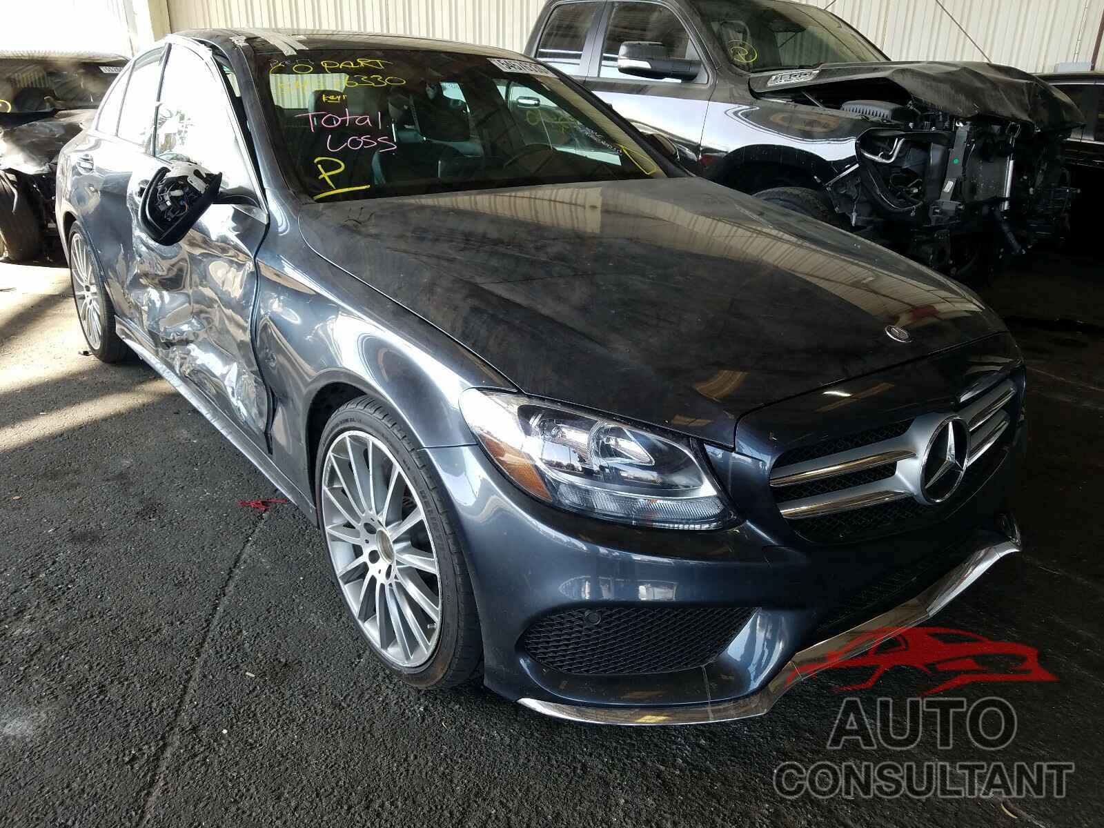 MERCEDES-BENZ C CLASS 2016 - 55SWF4JB7GU126690