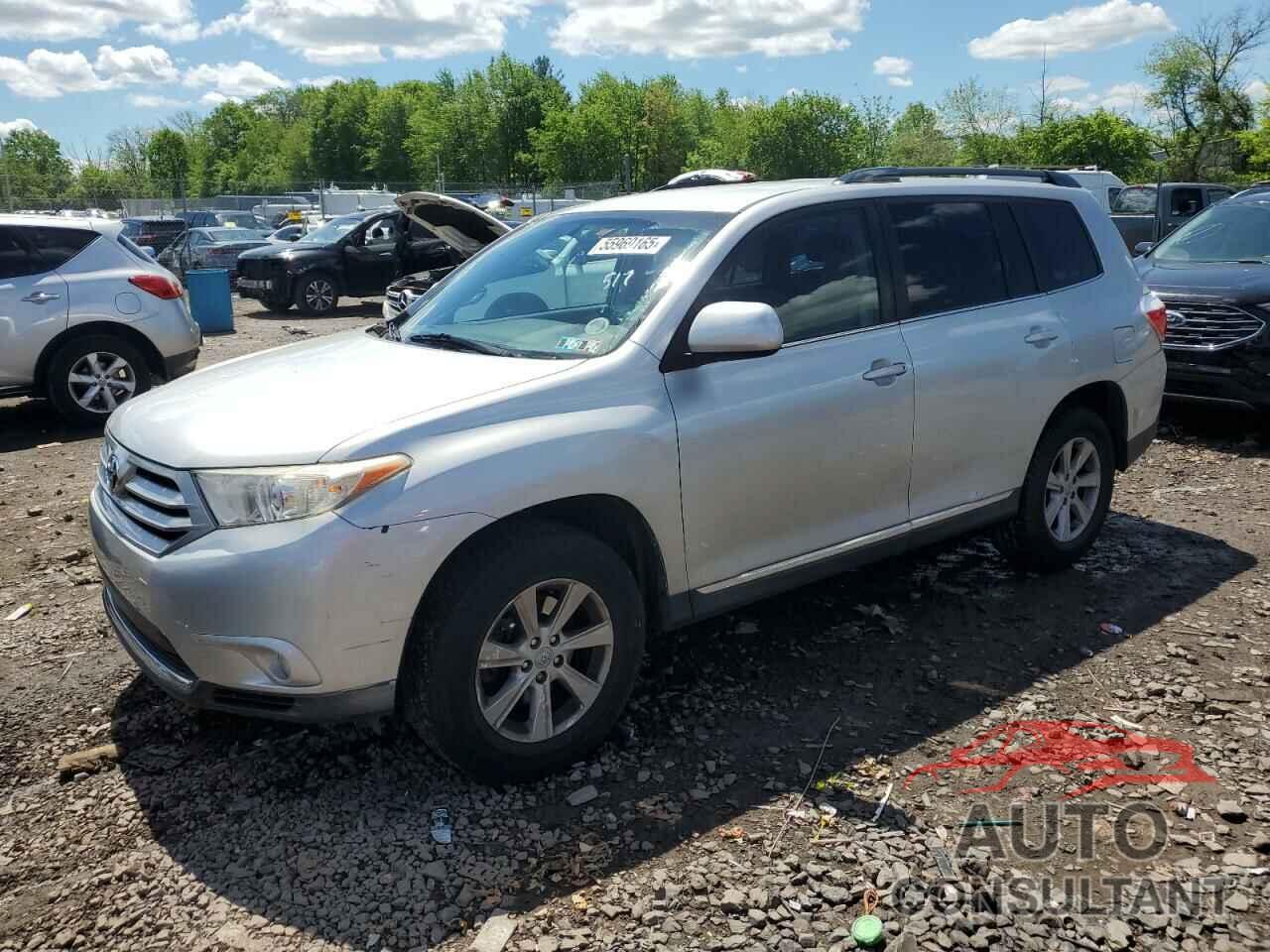 TOYOTA HIGHLANDER 2011 - 5TDZK3EHXBS044234
