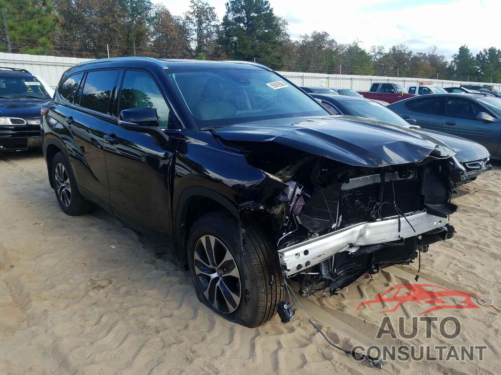 TOYOTA HIGHLANDER 2020 - 5TDGZRBH6LS521365