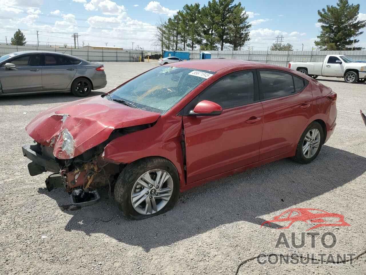 HYUNDAI ELANTRA 2019 - KMHD84LF9KU738209