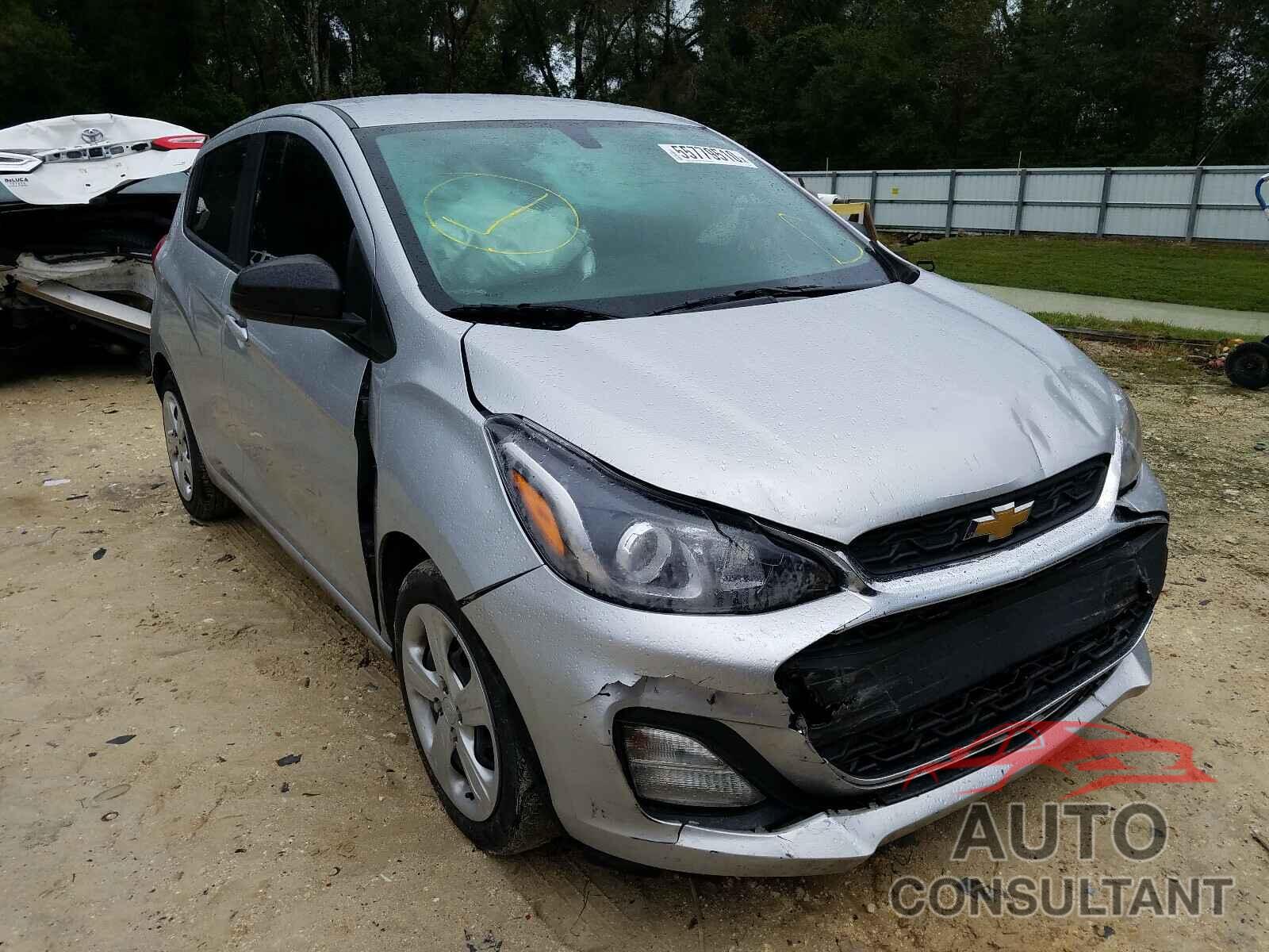 CHEVROLET SPARK 2019 - KL8CB6SA0KC814448