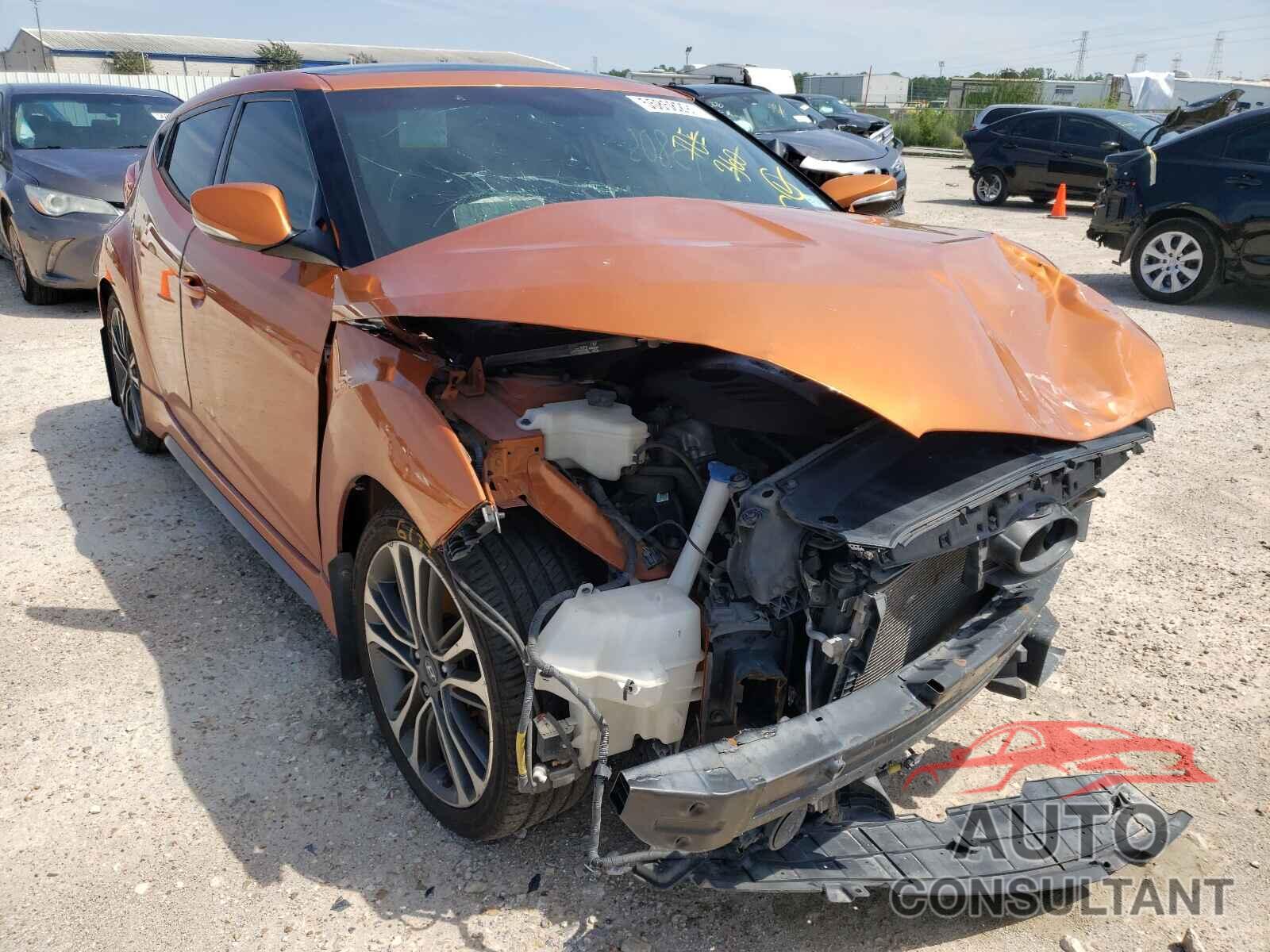 HYUNDAI VELOSTER 2016 - KMHTC6AE7GU262839