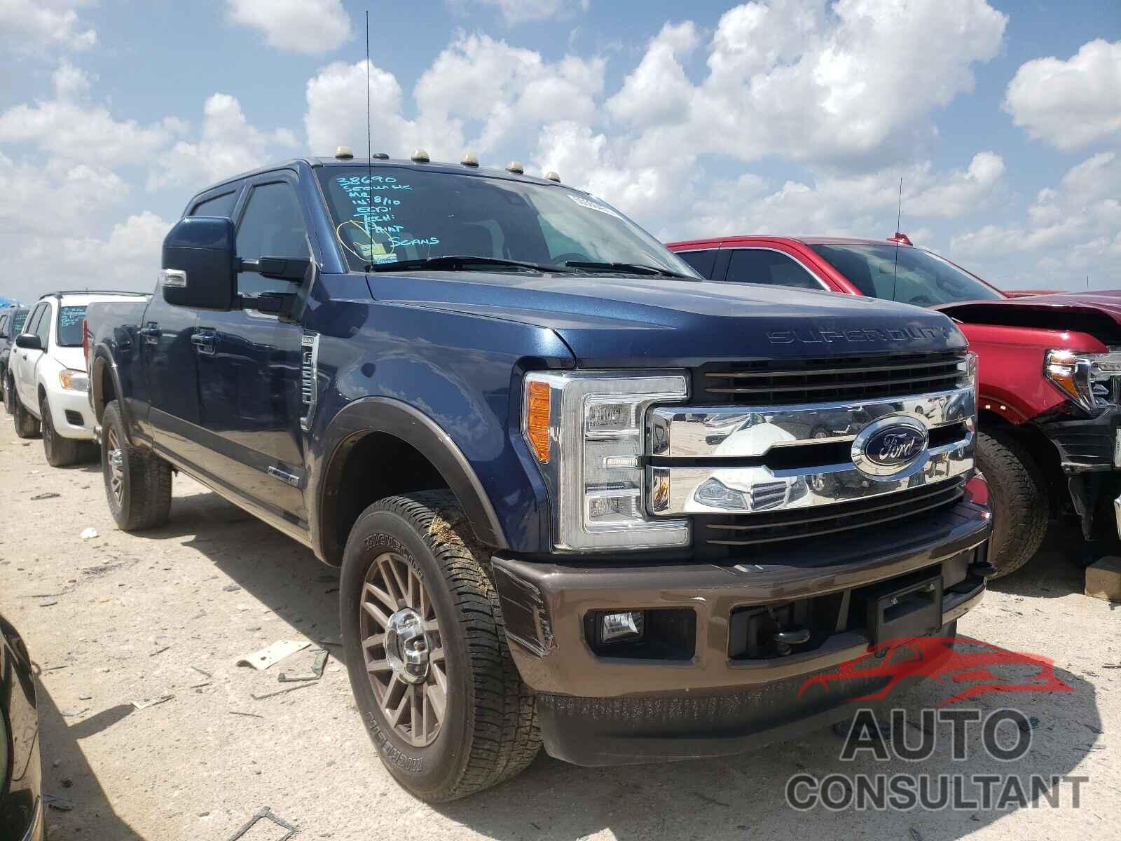 FORD F250 2017 - 1FT7W2BT4HEB47291