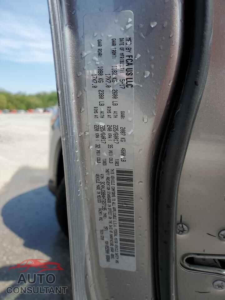 JEEP COMPASS 2017 - 3C4NJDBB4HT657195