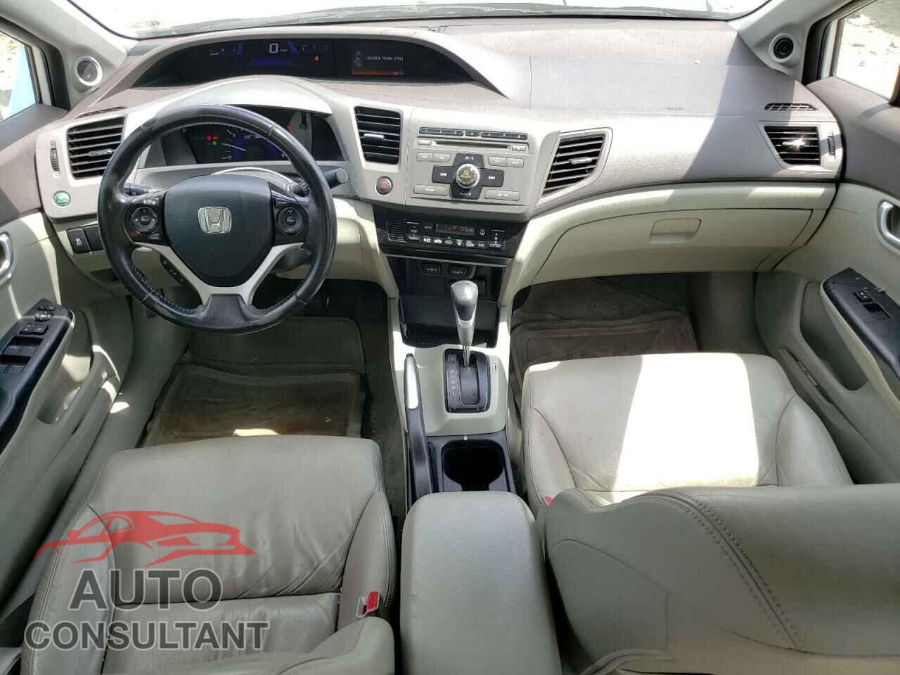 HONDA CIVIC 2012 - JHMFB4F34CS010616