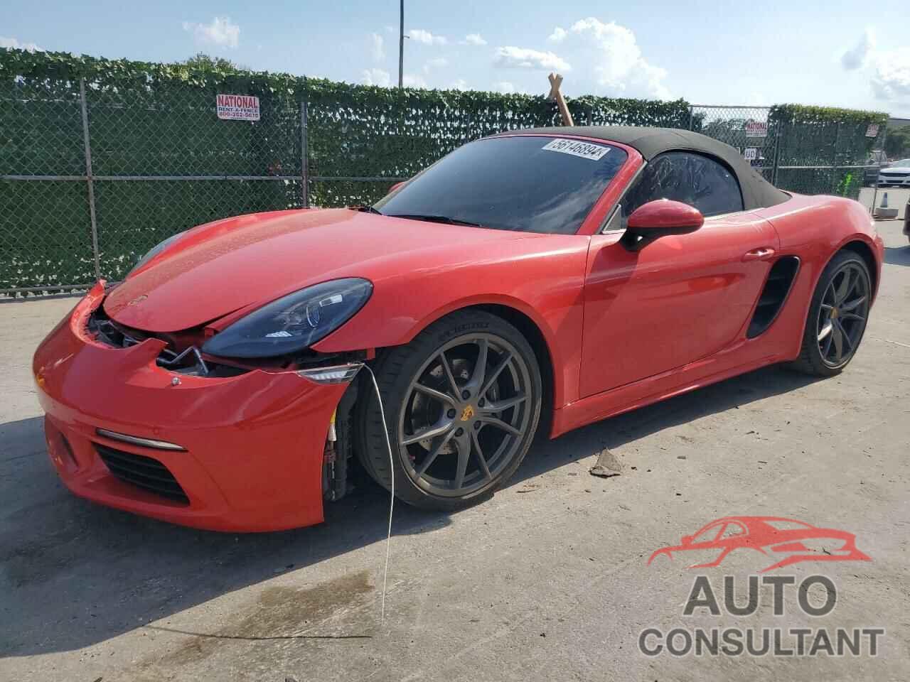 PORSCHE BOXSTER 2017 - WP0CA2A83HS220520