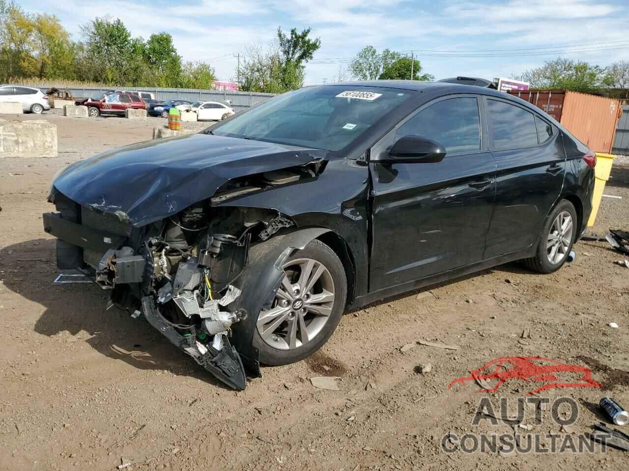 HYUNDAI ELANTRA 2017 - KMHD84LF4HU237186