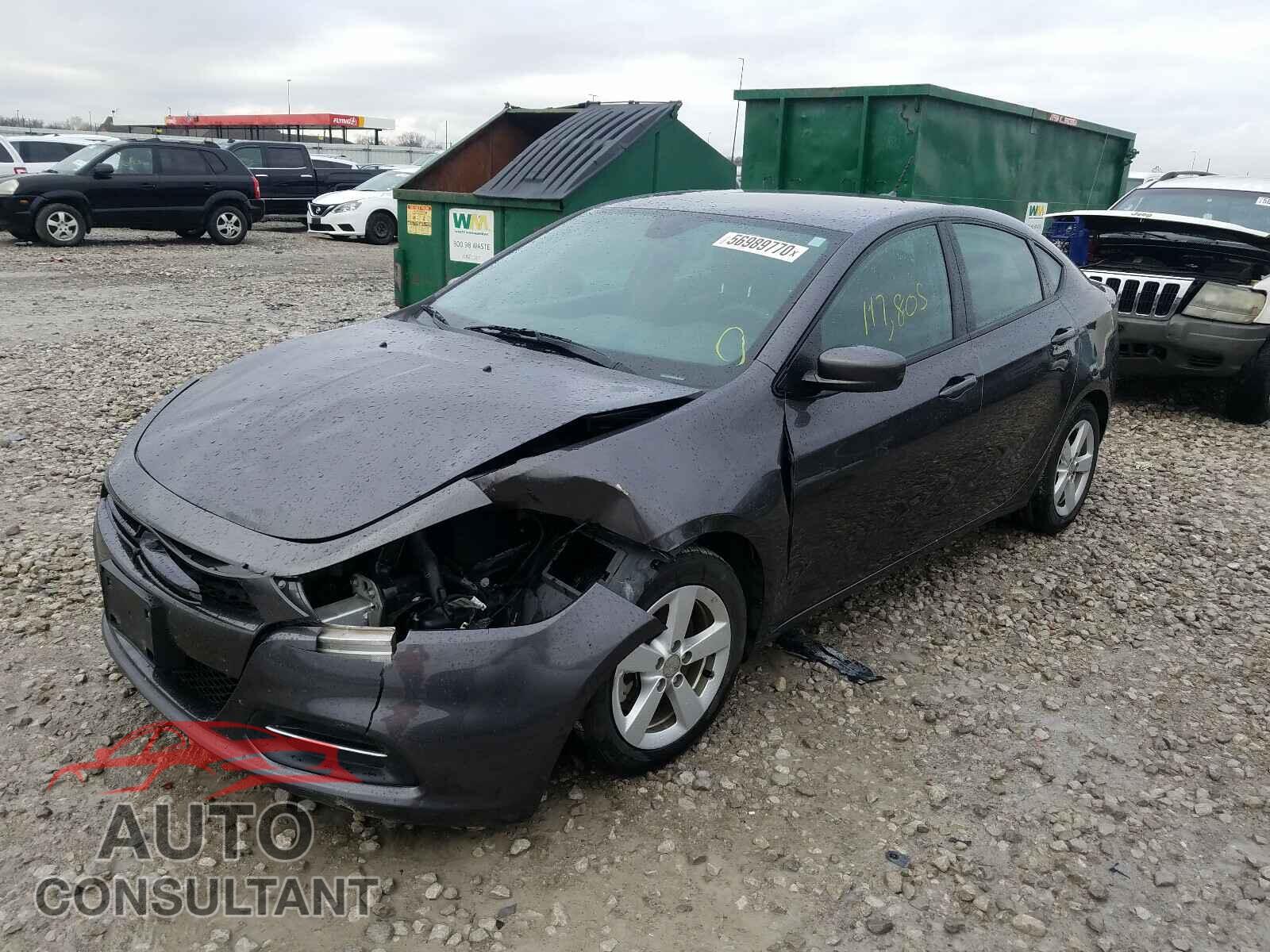 DODGE DART 2016 - 1C3CDFBBXGD762326