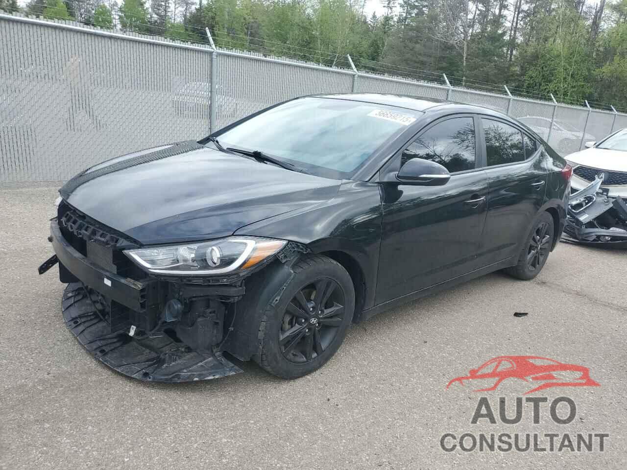 HYUNDAI ELANTRA 2018 - KMHD84LF3JU616931