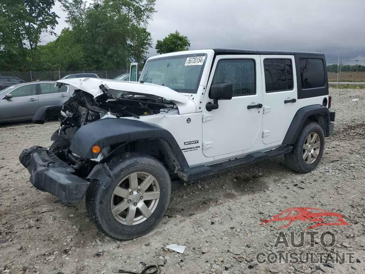 JEEP WRANGLER 2017 - 1C4HJWDG3HL649893