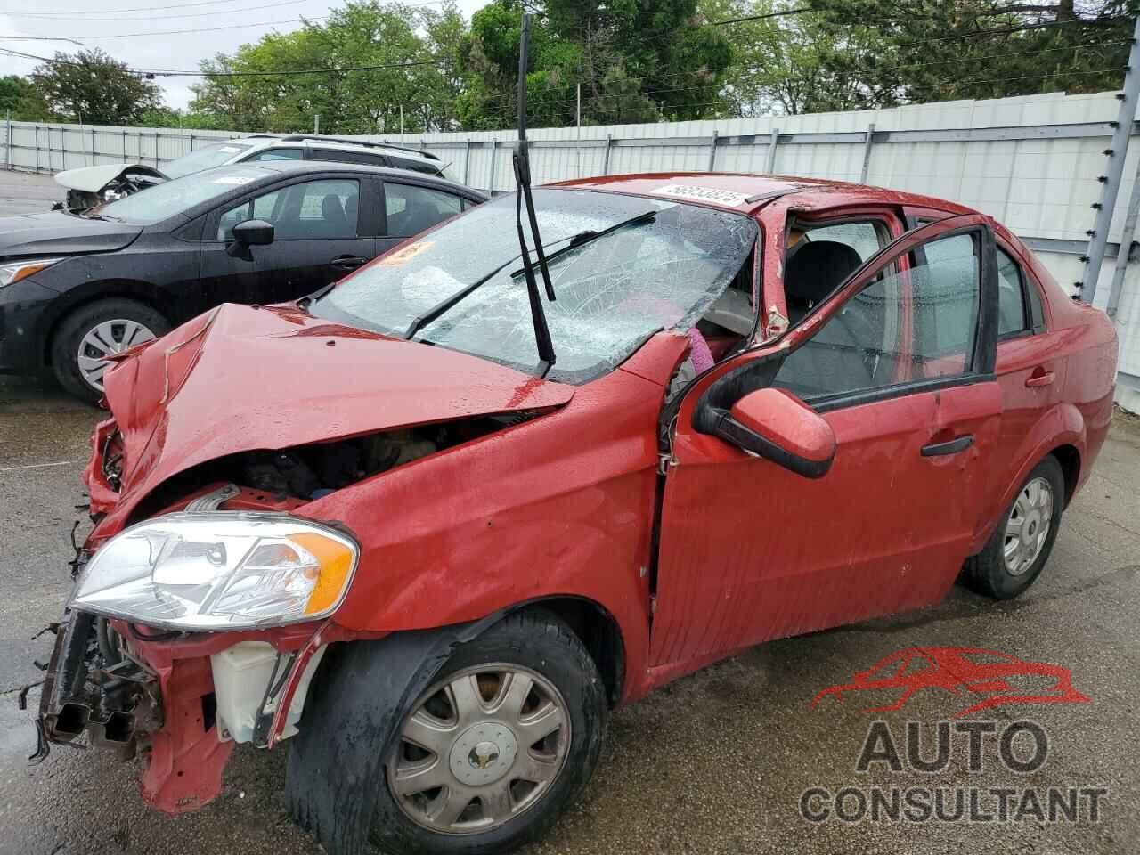 CHEVROLET AVEO 2009 - KL1TD56E19B666570