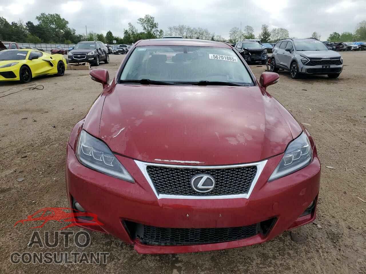 LEXUS IS 2012 - JTHCF5C27C5054925