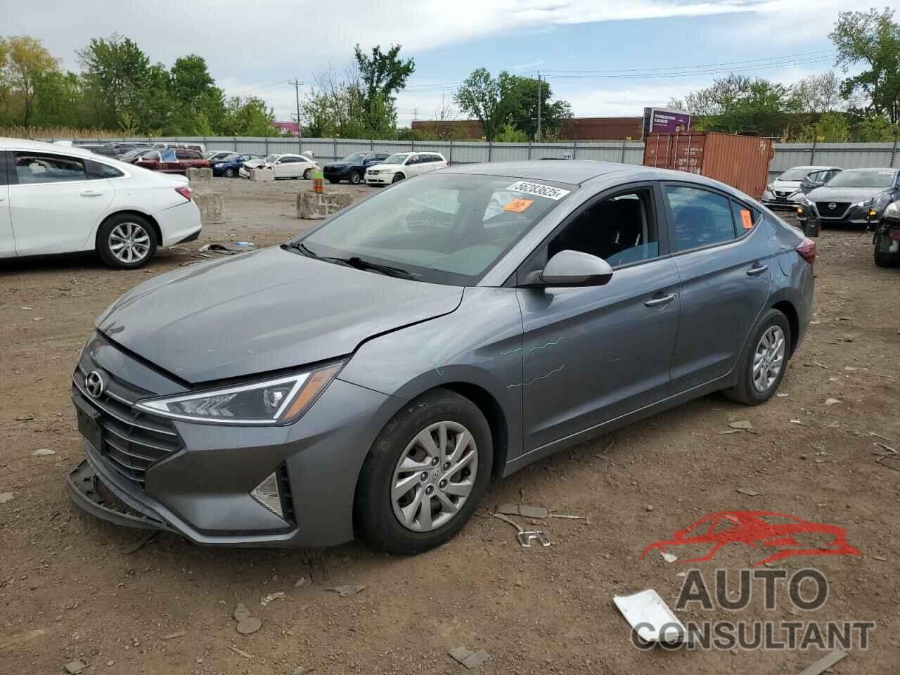 HYUNDAI ELANTRA 2019 - KMHD74LF4KU814731