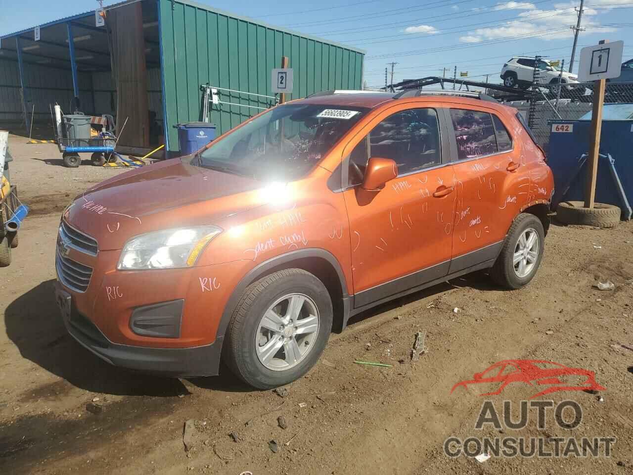CHEVROLET TRAX 2016 - KL7CJPSB6GB668463