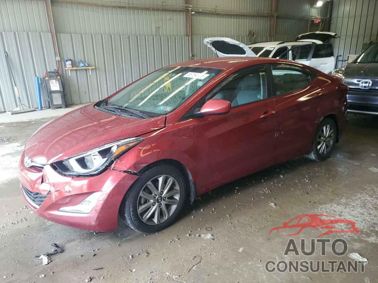 HYUNDAI ELANTRA 2016 - 5NPDH4AE8GH662661
