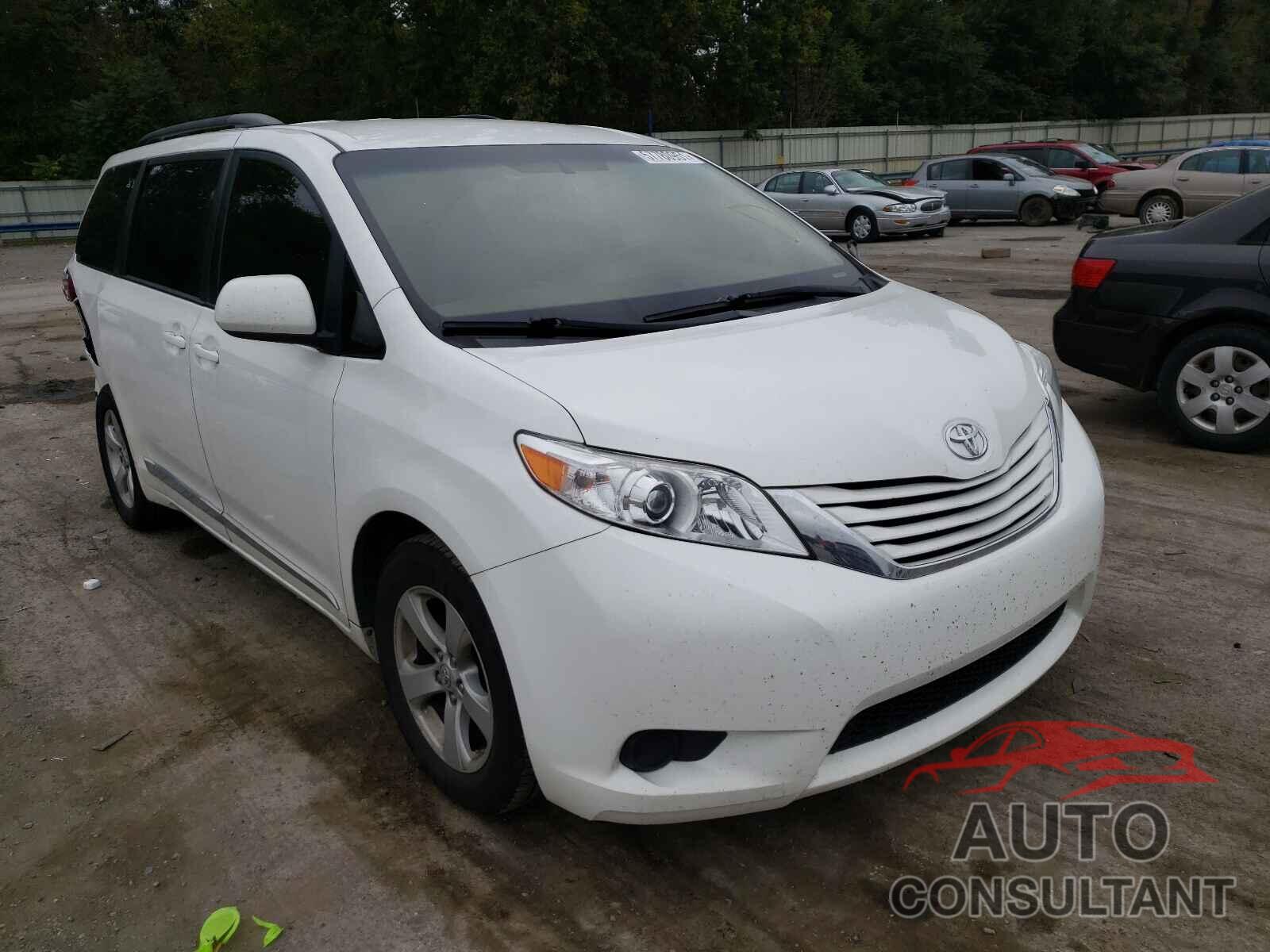 TOYOTA SIENNA 2017 - 5TDKZ3DC0HS828031