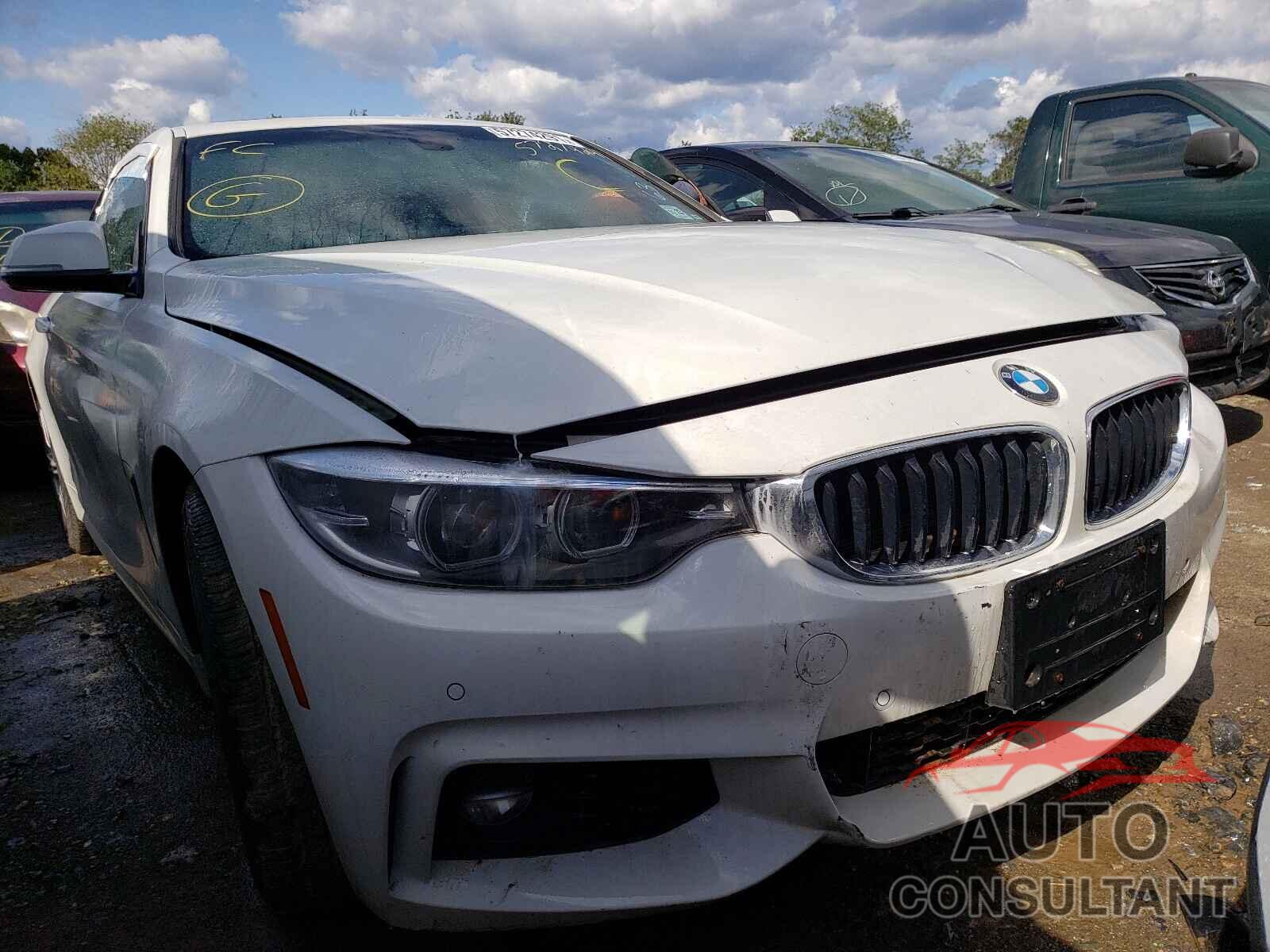 BMW 4 SERIES 2019 - WBA4W5C51KAE51049