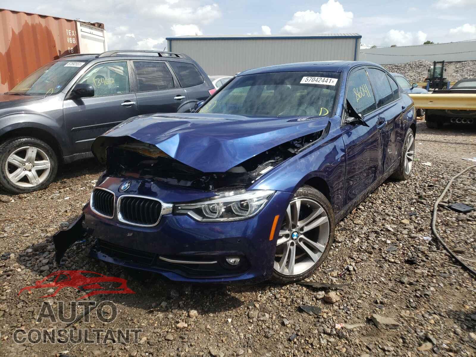 BMW 3 SERIES 2016 - WBA8E9G56GNT44937